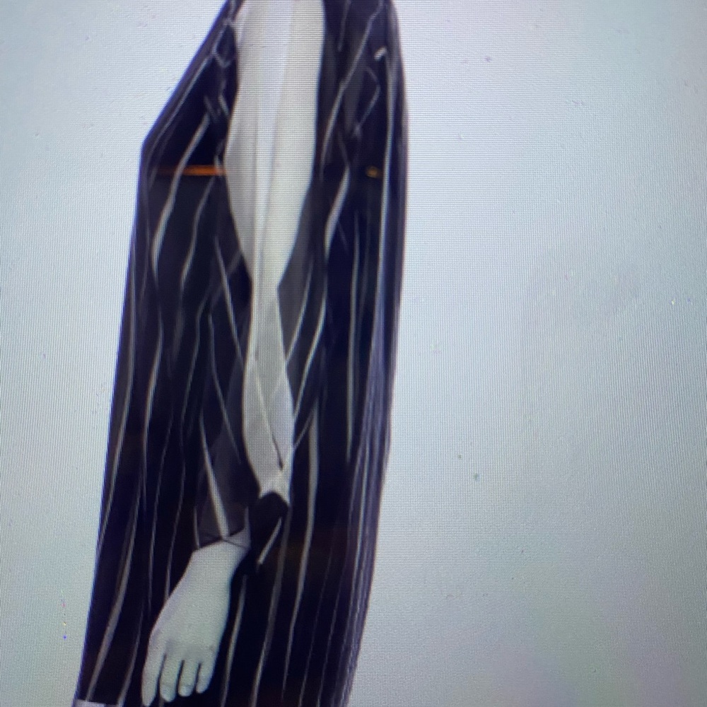 Halston Heritage Striped Mini Dress - Picture 6 of 7